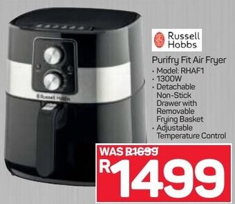 Pick n Pay Russell Hobbs Purifry Fit Air Fryer offer