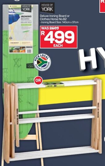 Deluxe Ironing Board or Clothes Horse No.82