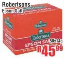 Devland Cash And Carry Robertsons Epson Salt 50x14g offer