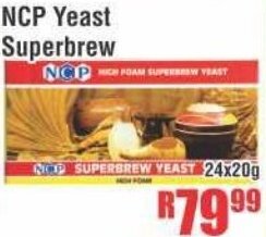 NCP Yeast Superbrew 24x20g
