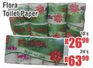 Devland Cash And Carry Flora Toilet Paper 10's offer