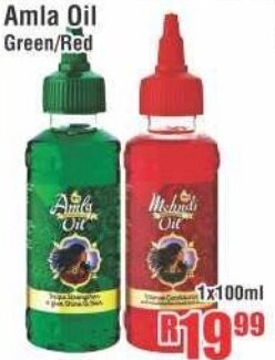 Devland Cash And Carry Amla Oil Green/Red 1x100ml offer