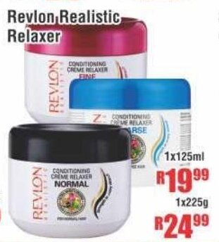 Devland Cash And Carry Revlon Realistic Relaxer 1x125ml offer