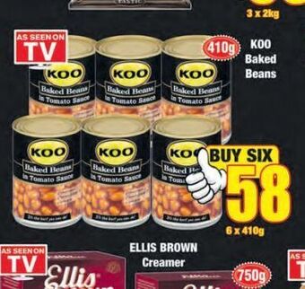 Boxer Koo baked beans 6 offer
