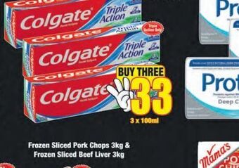 Boxer Colgate toothpaste 3 offer