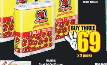 Boxer Red glove toilet paper 3 offer