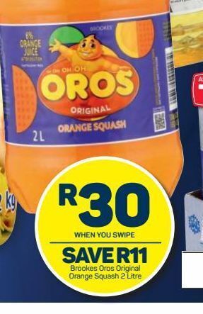 Pick n Pay Hypermarket Oros orange juice offer