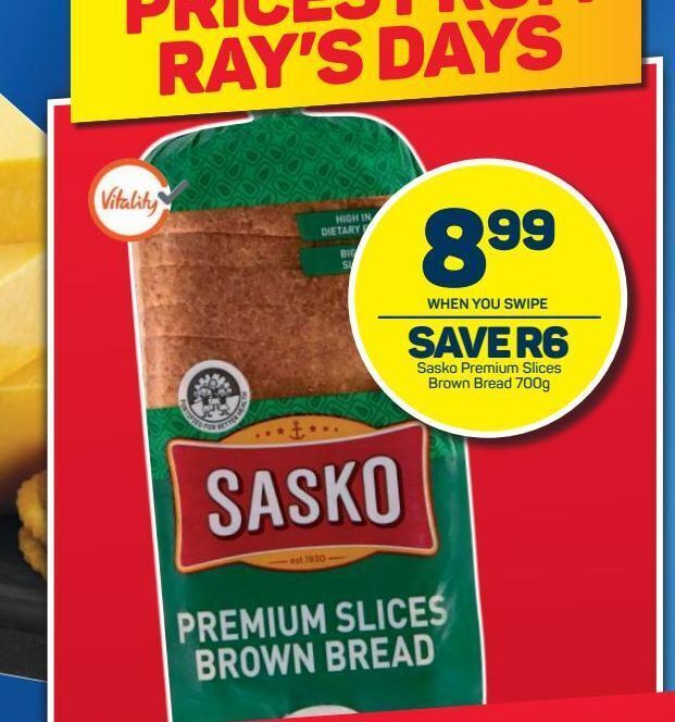 Sasko bread offer at Pick n Pay Hypermarket