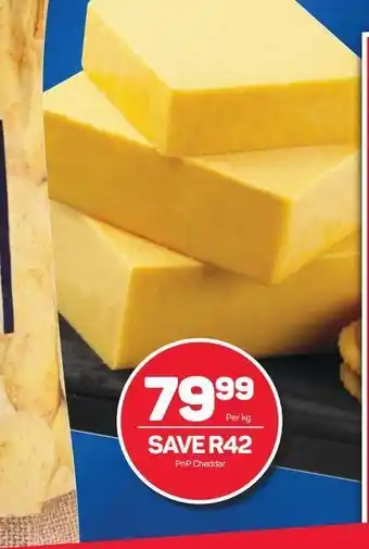 Pick n Pay Hypermarket Cheddar cheese offer