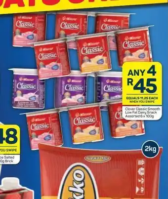 Pick n Pay Hypermarket Clover snacks 4 offer