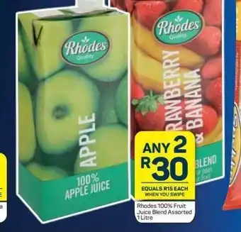 Pick n Pay Hypermarket Rhodes fruit juice 2 offer