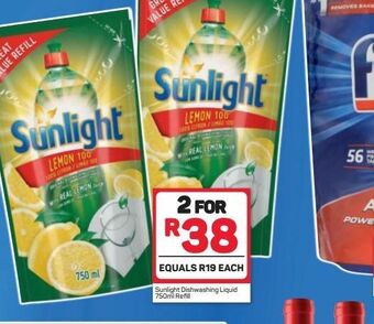 Pick n Pay Hypermarket Sunlight dishwashing liquid 2 offer