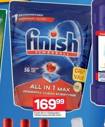 Pick n Pay Hypermarket Finish dishwasher tablets offer