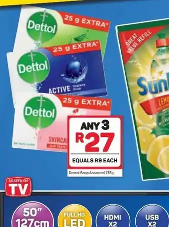 Pick n Pay Hypermarket Dettol soap 3 offer