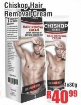 Chiskop Hair Removal Cream 1x80g