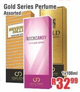 Gold Series Perfume Assorted 1x100ml