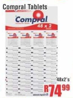 Devland Cash And Carry Compral Tablets 48x2's offer