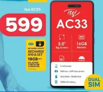 PEP Itel AC33 offer