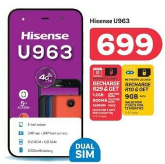 PEP Hisense U963 offer