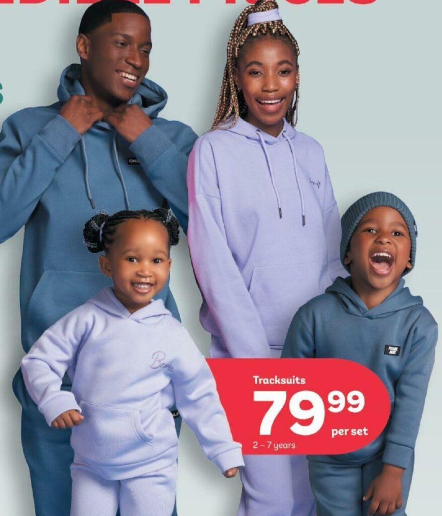 Tracksuits 2 7 Years offer at PEP