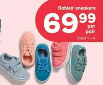 PEP Babies' Sneakers Sizes 1 - 4 offer