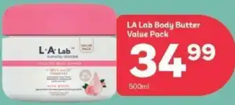 PEP LA Lab Body Butter Value Pack 500ml offer