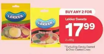 PEP Lekkers Sweets 2x85g offer