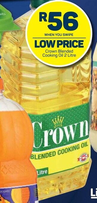 Pick n Pay Crown Blended Cooking Oil 2L offer