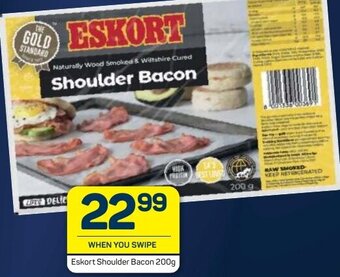 Pick n Pay Eskort Shoulder Bacon 200g offer