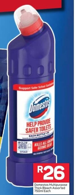 Pick n Pay Domestos Multipurpose Thick Bleach Assorted 750ml offer
