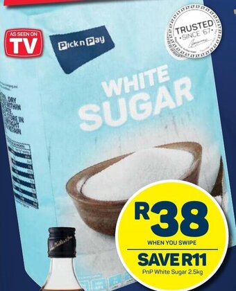 Pick n Pay PnP White Sugar 2,5kg offer