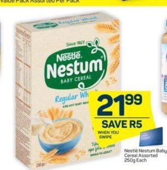 Pick n Pay Nestlé Nestum Baby Cereal Assorted 250g offer