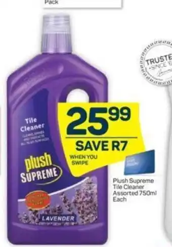 Pick n Pay Plush Supreme Tile Cleaner Asstd 750ml offer