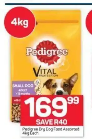 Pedigree 4kg best sale