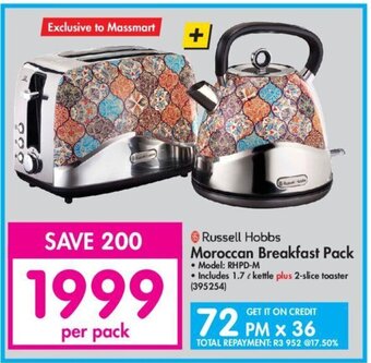 Russell Hobbs Moroccan Breakfast Pack