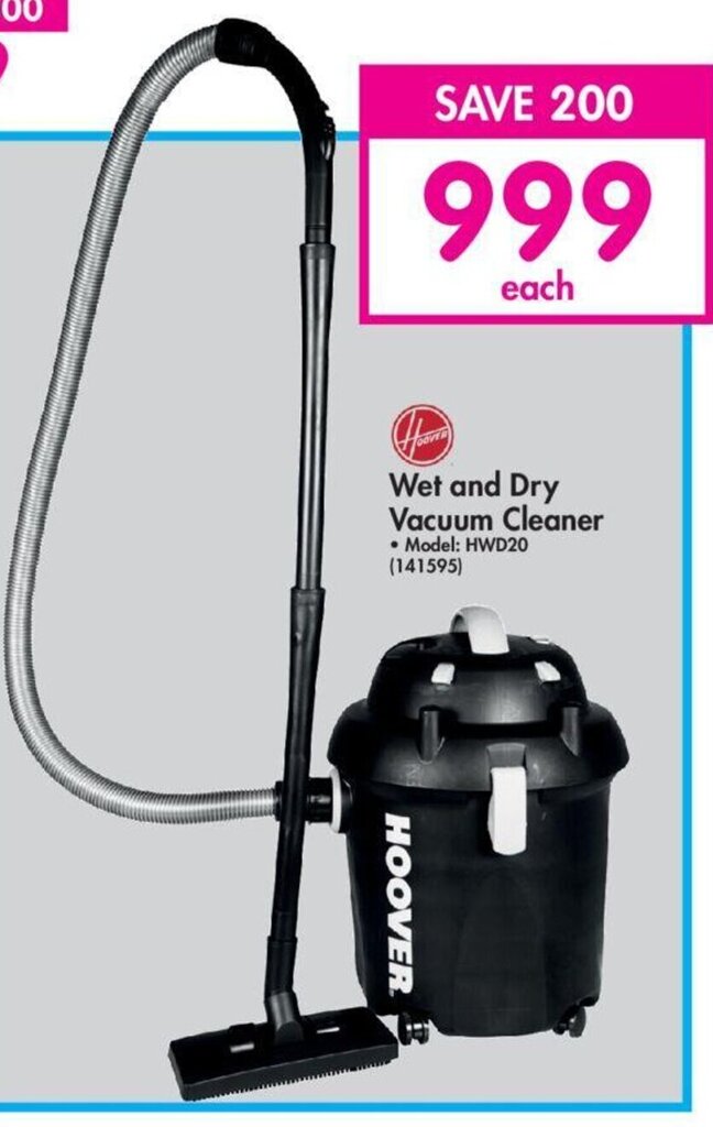Wet and Dry Vacuum Cleaner offer at Makro