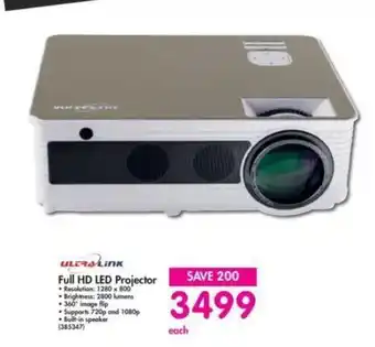 Makro Full HD LED Projector offer