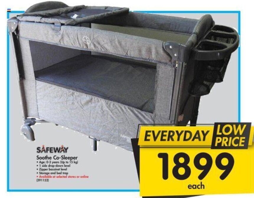 Safeway Soothe CoSleeper offer at Makro