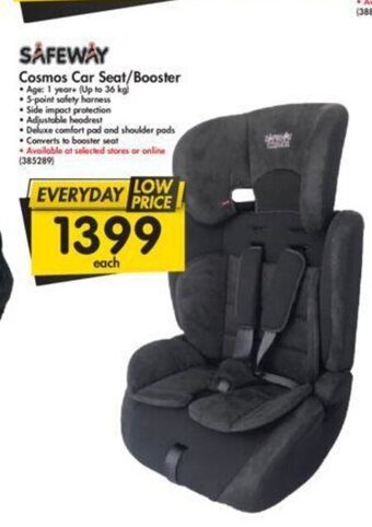 Makro Safeway Cosmos Car Seat/Booster offer