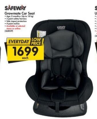 Makro Safeway Growmate Car Seat offer