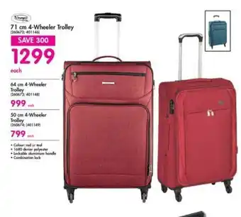 Makro Trolley 4-Wheeler 71cm offer
