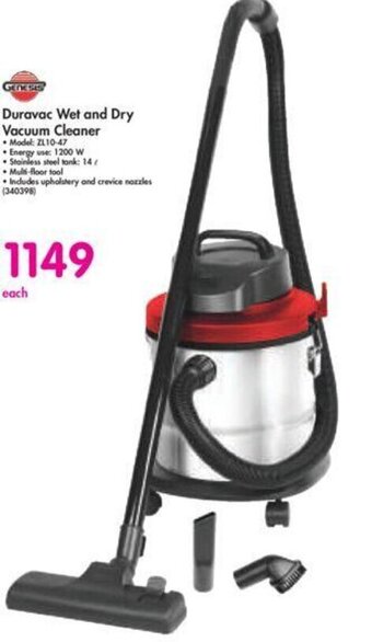 Makro Duravac Wet and Dry Vacuum Cleaner offer