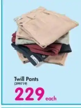 Makro Twill Pants offer