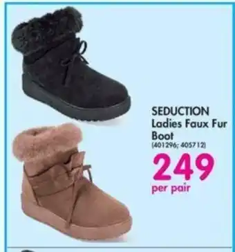 Seduction Ladies Faux Fur Boot