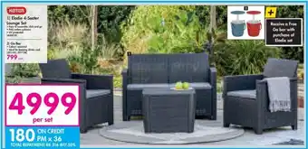 Makro Keter Elodie 4- Seater Lounge Set offer