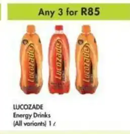 Makro Lucozade Energy Drinks 1L offer