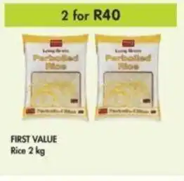 Makro First Value Rice 2 kg offer