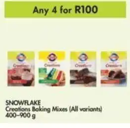 Snowflakes Creations Baking Mixes 400-900g