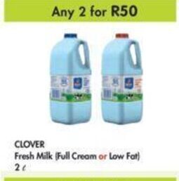 Makro Clover Fresh Milk 2L offer