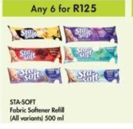 Makro Sta-Soft Fabric Softener Refill 500ml offer